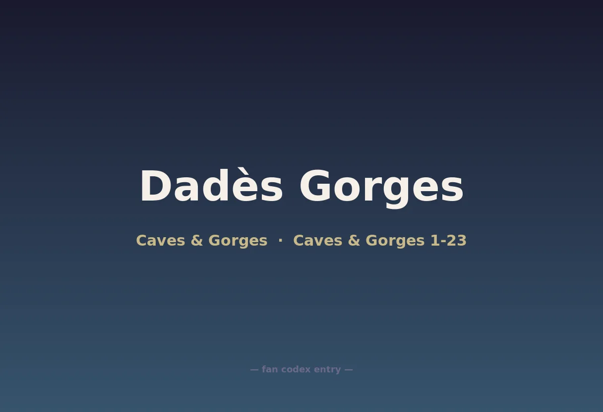 Dadès Gorges